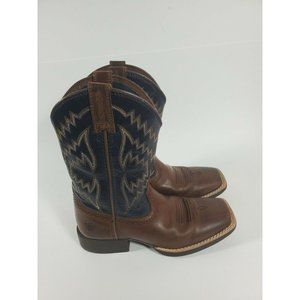 Ariat Boys' Tycoon Western Boot - Square Toe  - 10021591 Sz 1.5